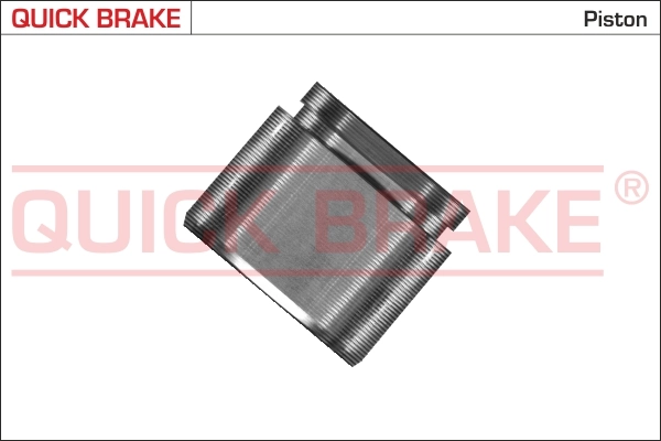 Piston, brake caliper